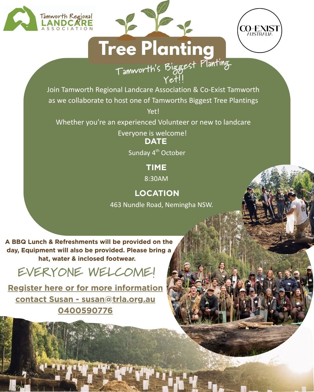 TAMWORTH’S BIGGEST TREE PLANTING YET!