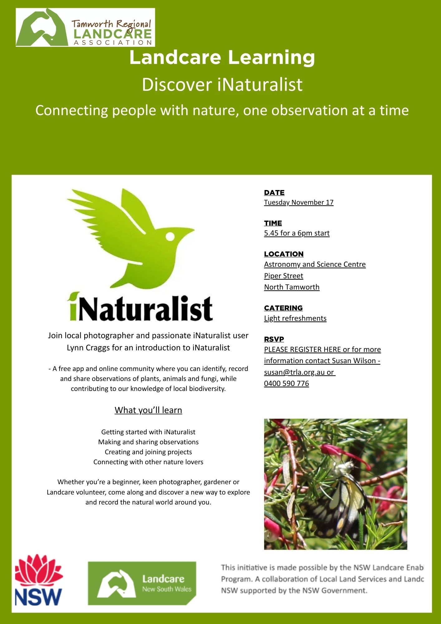 Landcare Learning - Discover iNaturalist