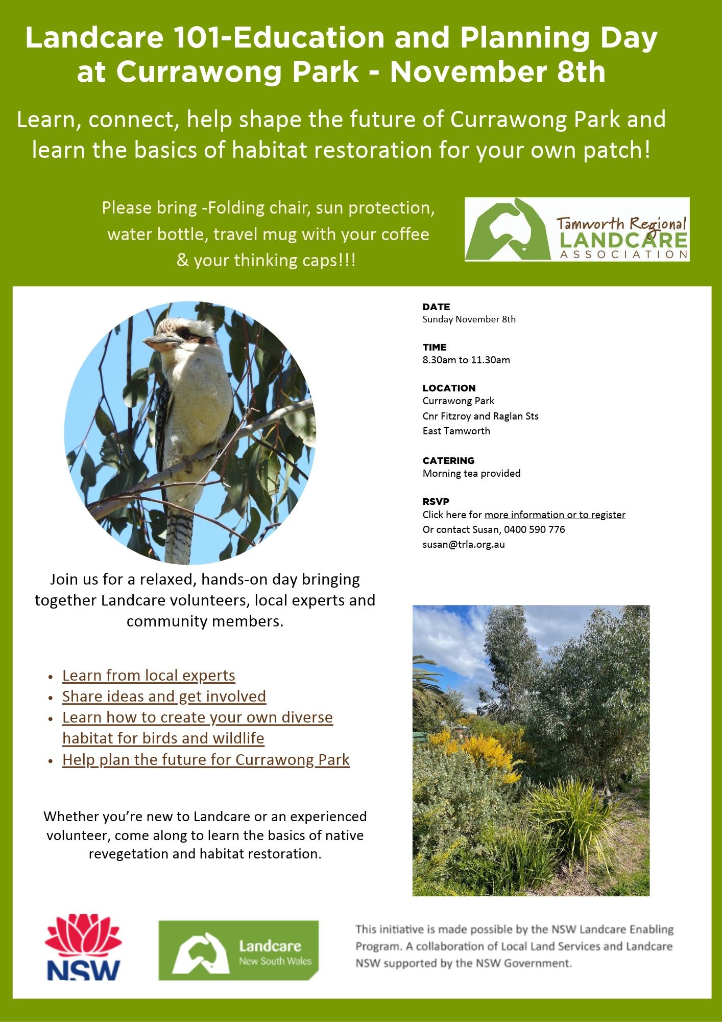 Landcare 101 at Currawong Park