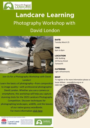 Photography Workshop with David London