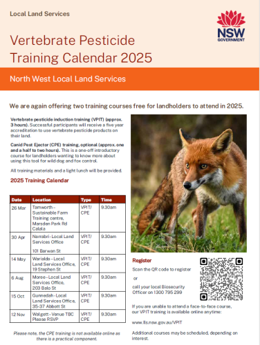 Vertebrate Pesticide Training