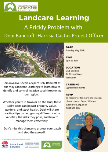 Landcare Learning  - A prickly Problem