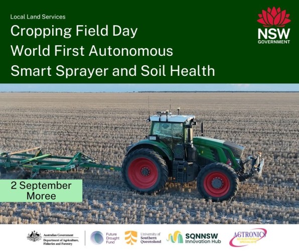 Cropping Field Day – World First Autonomous Smart Sprayer and Soil Health