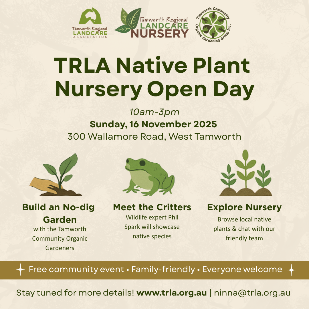 TRLA Native Plant Nursery Open Day