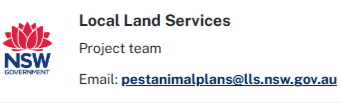 Have your say on pest animal management in the North West
