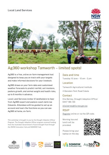 Ag360 workshop: Tamworth