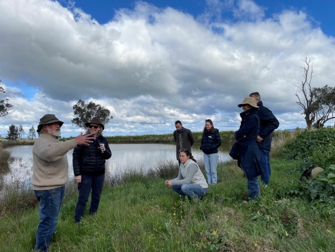 Managing natural assets on farm – Enhancing Farm Dams