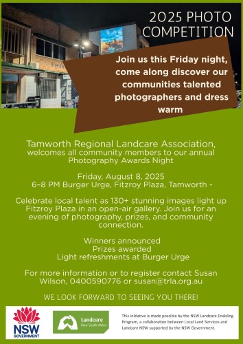 Join us for a magical evening under the stars as 130+ incredible photos light up Fitzroy Plaza for the TRLA Photography Awards N