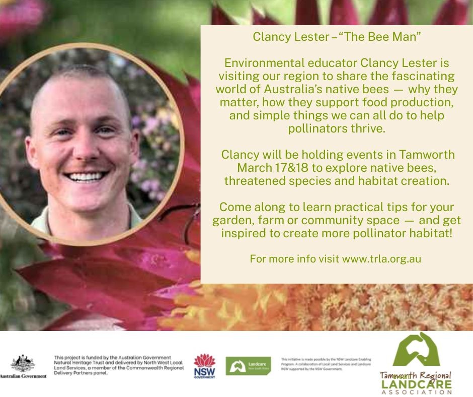 Meet Clancy Lester (The Bee Man) - Coming To Tamworth