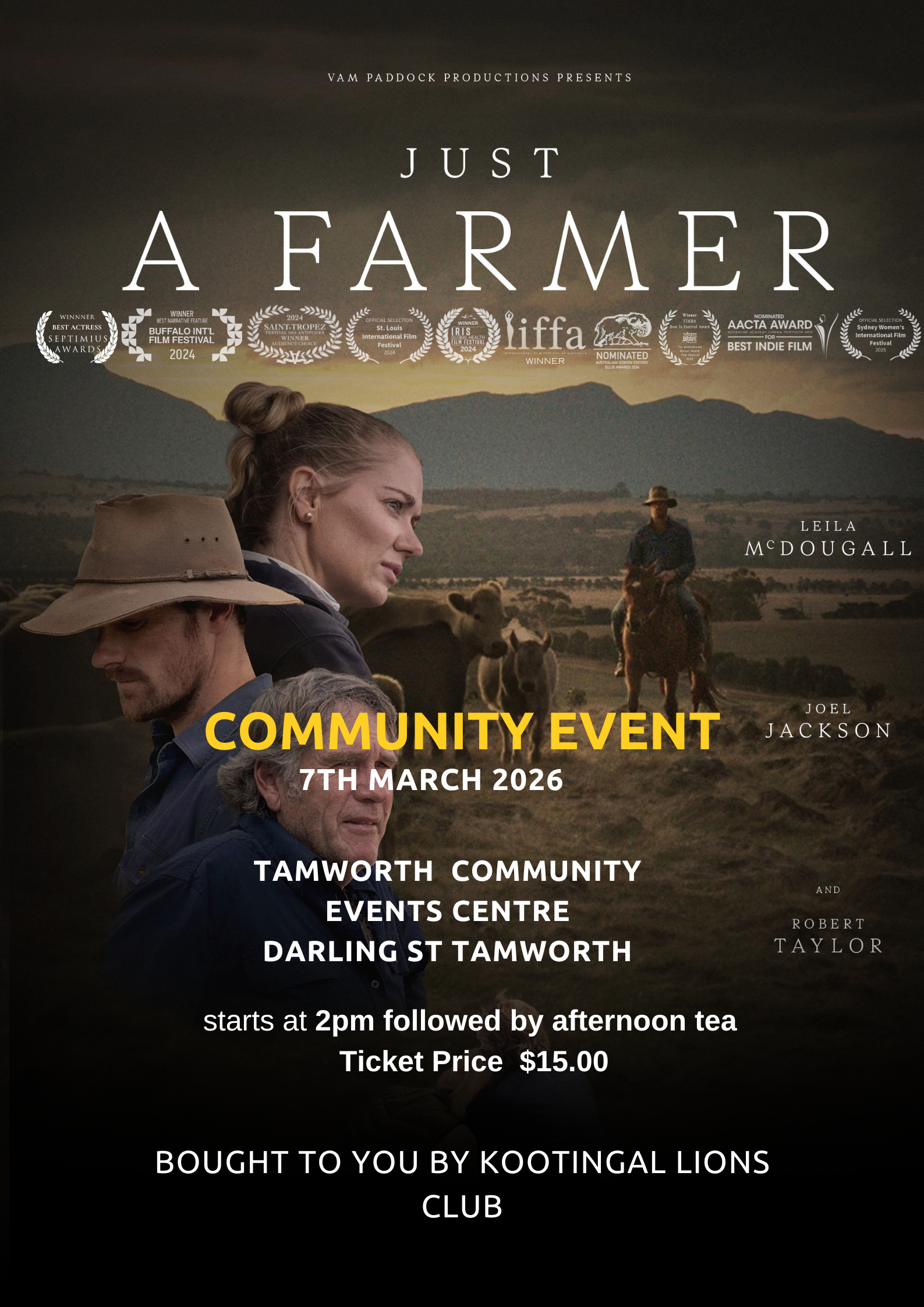 Community Event - Just A Farmer Screening
