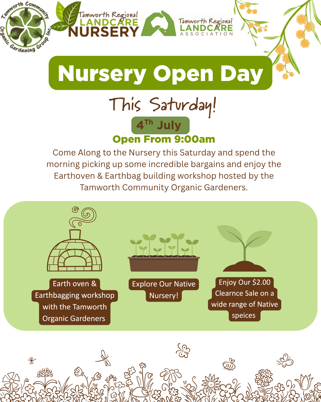 🌱 Nursery Open Day – This Saturday! 🌱
