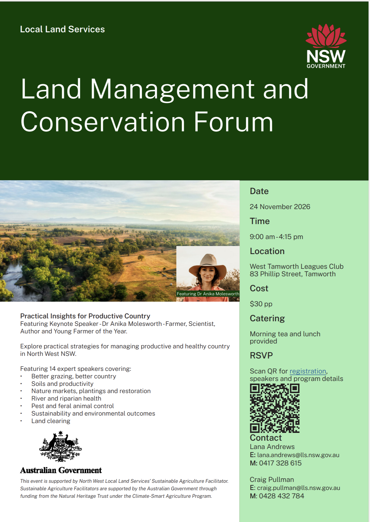 Land Management and Conservation Forum | NSW Government