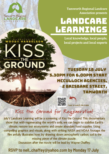 Kiss the Ground - Landcare Learning