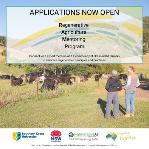 Regenerative Agriculture Mentoring Program