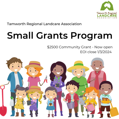 Media Release: TRLA Small grants now OPEN