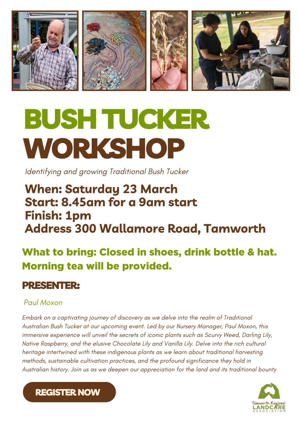 Bush Tucker Workshop