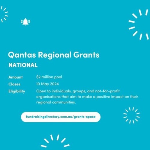 Qantas Regional Grants