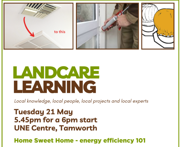 Landcare Learning - Home Sweet Home - Energy efficiency 101